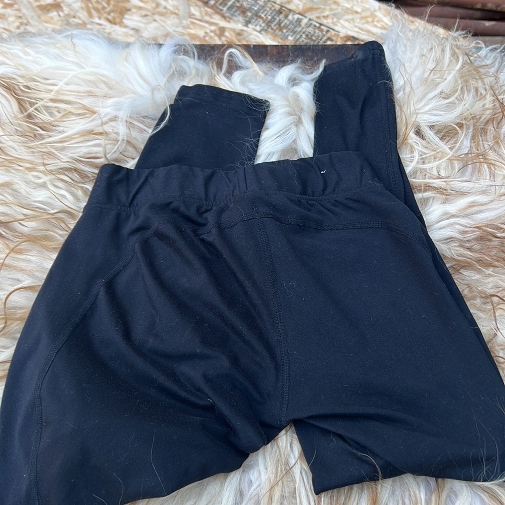 Kerrits horse riding knit tights soft and stretchy elastic and knee grips sz M - Picture 4 of 7